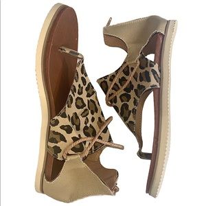 Leopard Print Sandals